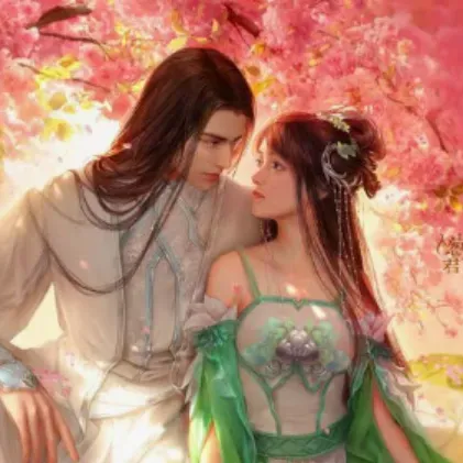 beneath the cherry trees