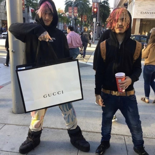 the guy from Gucci Gang but in roblox