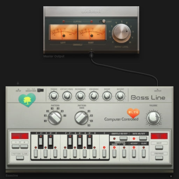 3 patterns Bass Line