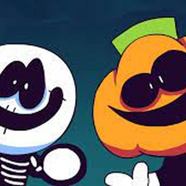 spooky month type music?