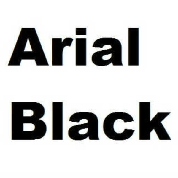 Arial Black