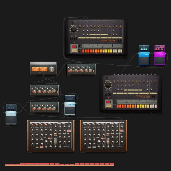 Basically sounds like a dumb arpeggiator