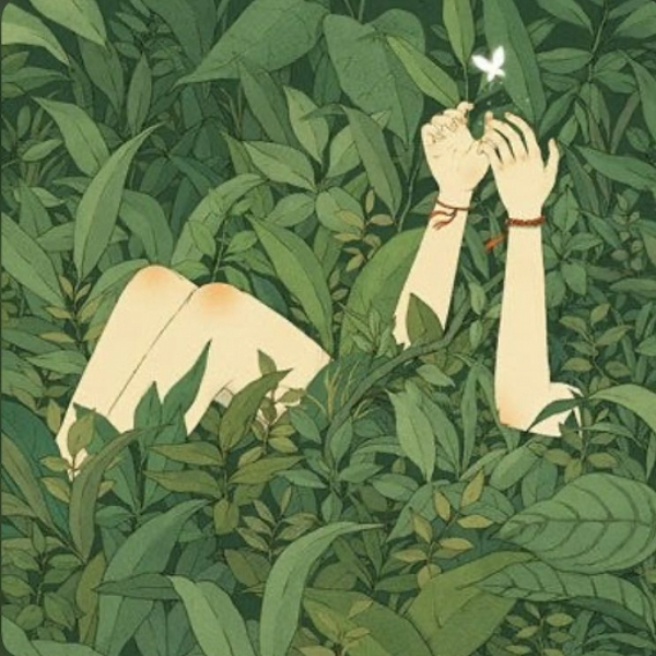 A waltz in the garden