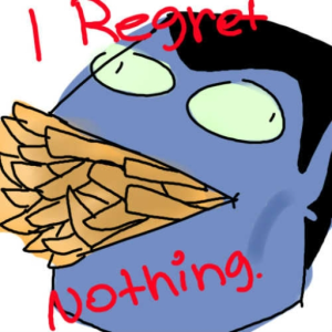 Daddy, why did you eat my fries?