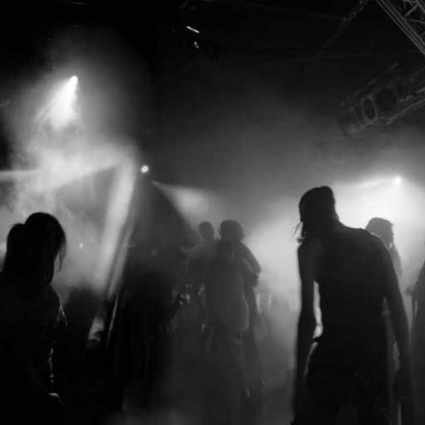 Dance dark floor