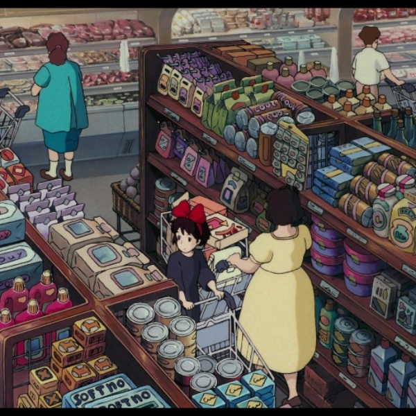 shopping for cereal