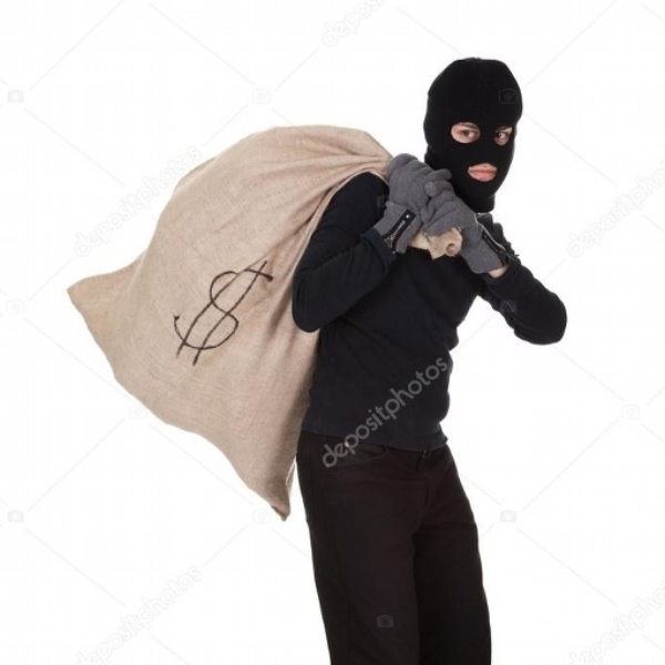 taking a bag and going