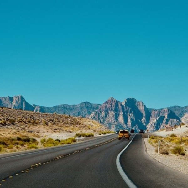 Driving to the Mountains
