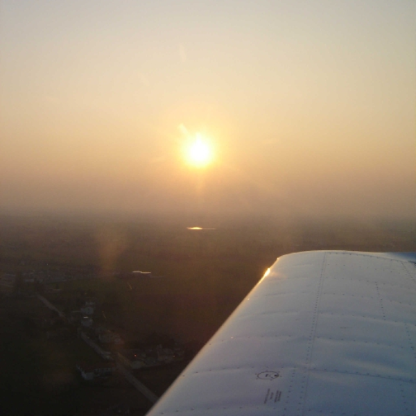 Flight in the fog