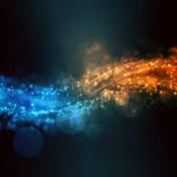 blue outer space
