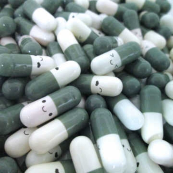Grey pills