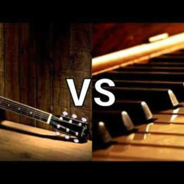 GUITAR VS PIANO WHO WILL WIN???