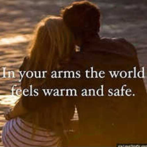 In your arms