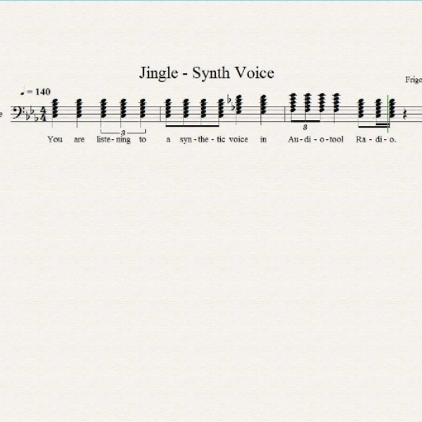 Jingle - Synth Voice
