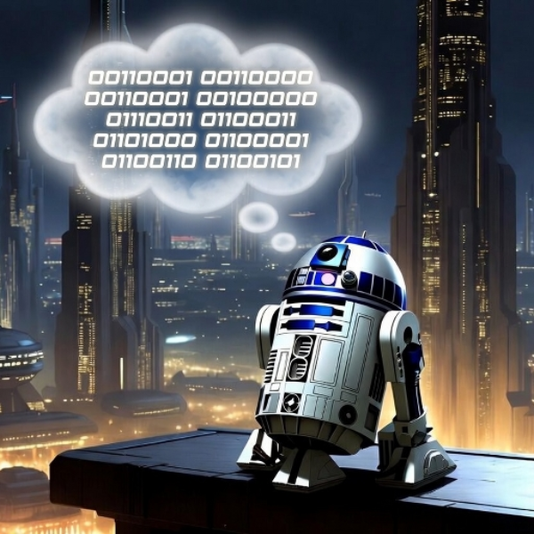 R2D2 dreams of Electric Sheep