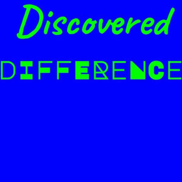 Discovered Difference