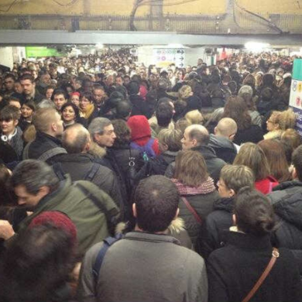 Les doux marteaux piqueurs du metro chatelet