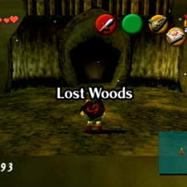 LoZ:OoT "Lost Woods"