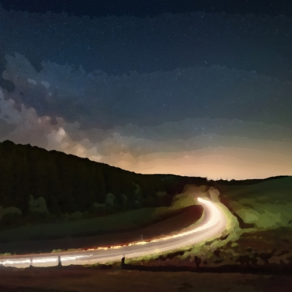 Night trail