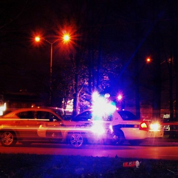 Police chasing stuff