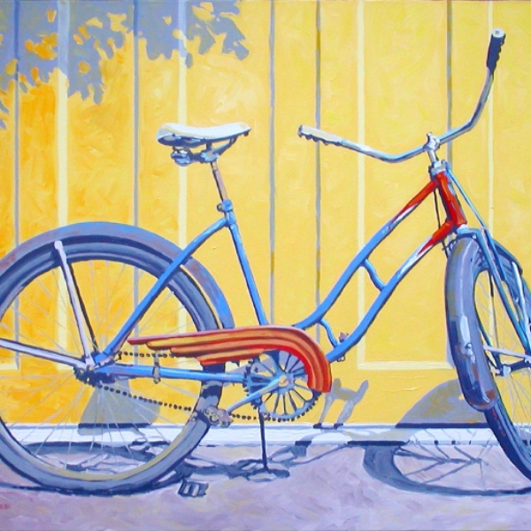mit dem fahrrad unterwegs
