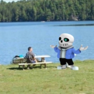 I was just trying to enjoy my sanswich
