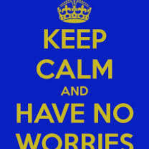 No Worries.