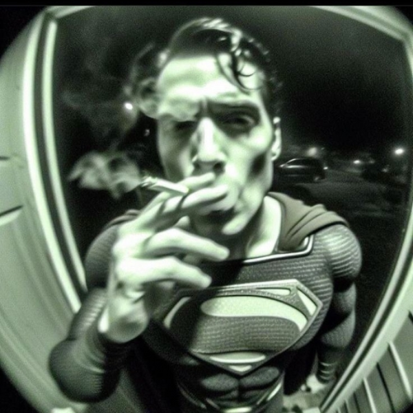 SUPERMAN'S FLYING SEXOPHONE