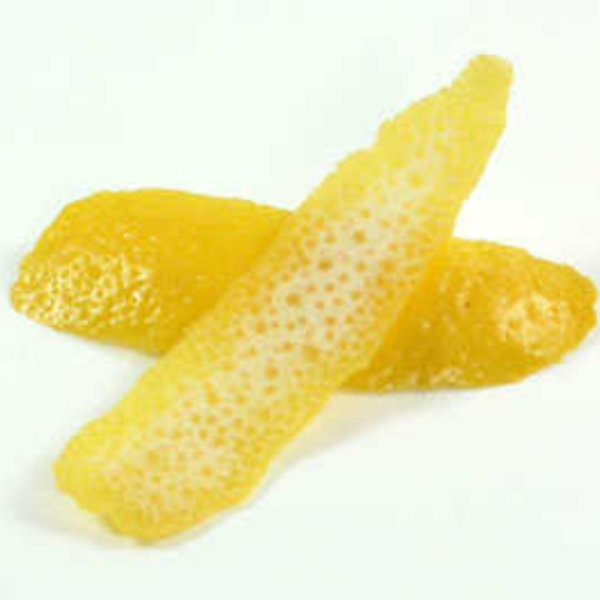 peeled lemon