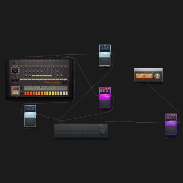phased drumset 104