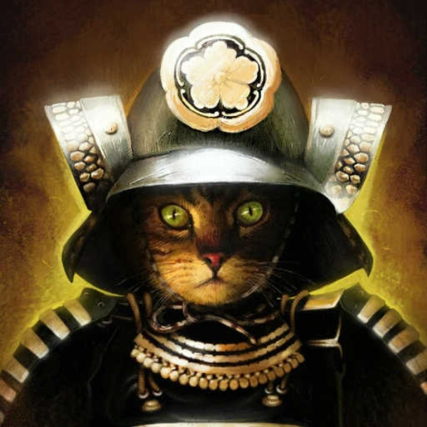 Samurai Cat (Ft 11 People)