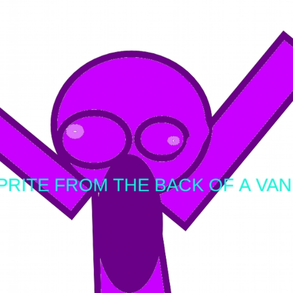 Sprite from the back of a van (Unfinished)