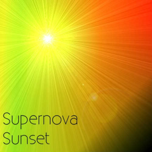 Super Nova Sunset