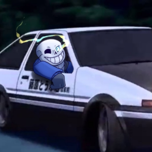 sans hit the gas gas gas (Initial S)