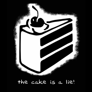 the cake is a troll