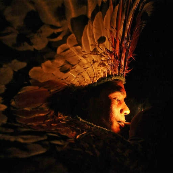 the man who smokes and is lost