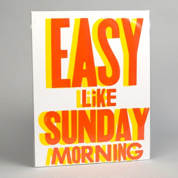 The relaxing sunday morning ;)