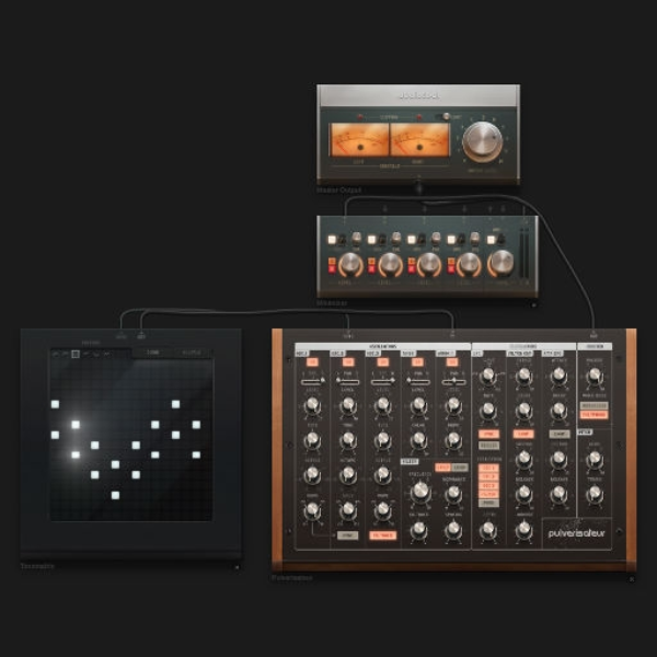 tone matrix and synth