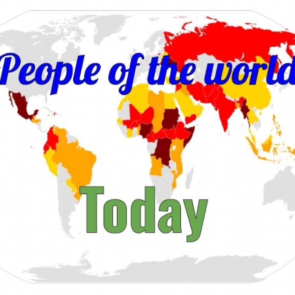 People of the world today