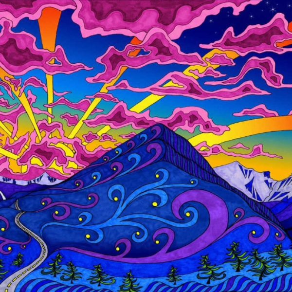 Trippe blu mountain