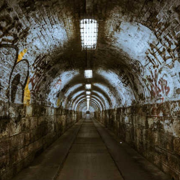 under ground