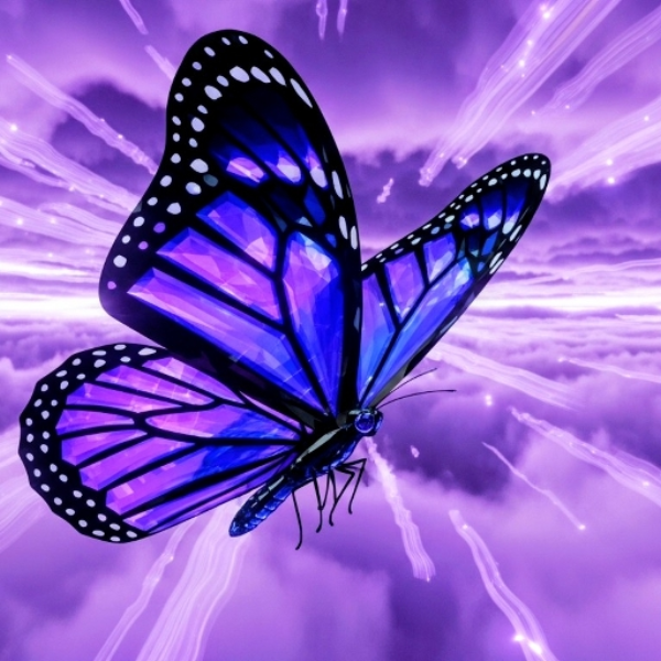 Ambient Cystal Butterfly