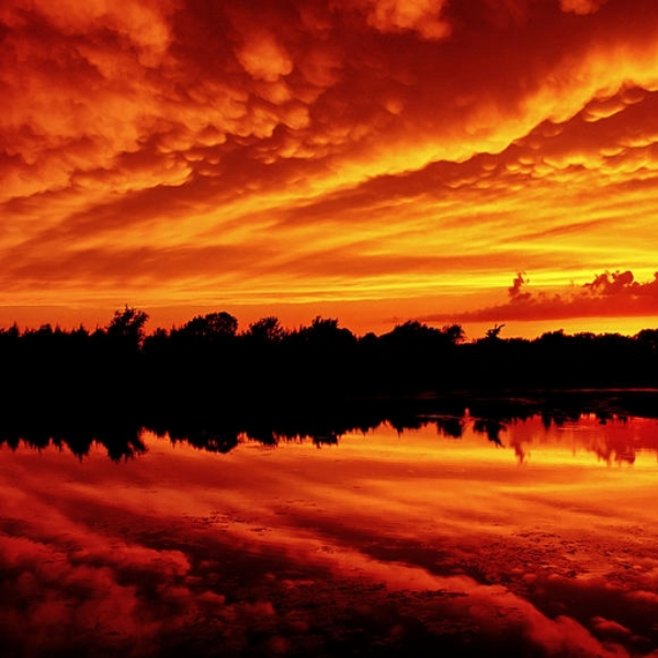Fire in the sky