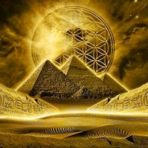 Arabidelic Night between Pyramids