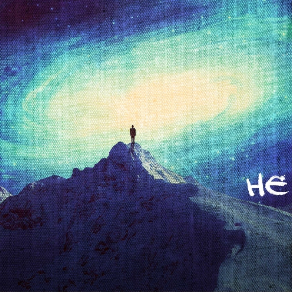 He