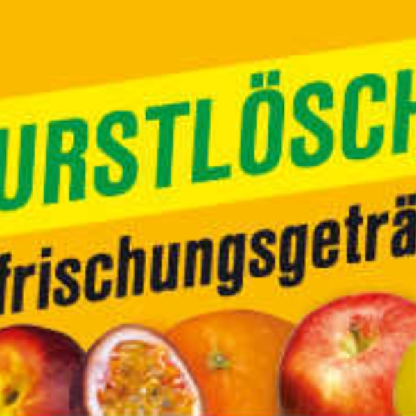 Werbung Durstlöscher