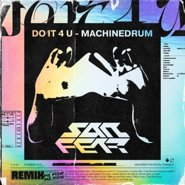 Do It 4 U - Machinedrum [Ft.D∆WN] (Sanfear Remix) PREVIEW