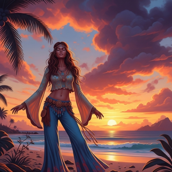 LSD Hippie Chick
