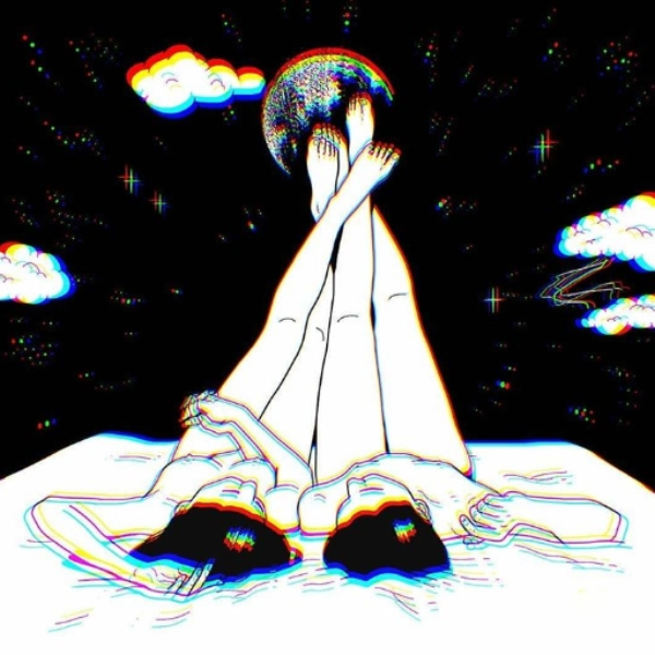 look the sky