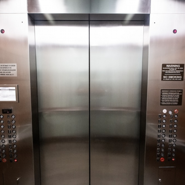 jamming in the elevator